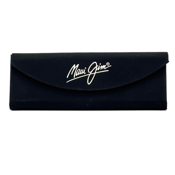 Maui Jim Trifold Black Foldable Sunglasses Eyeglass Case Magnetic Closure - Picture 1 of 9